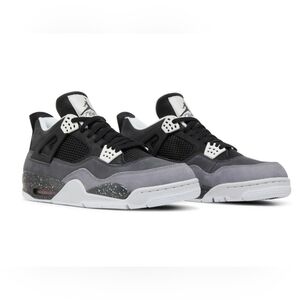 Nike Air Jordan IV 4 Retro Fear Black/White/Grey Platinum 626969 Men's Size 11